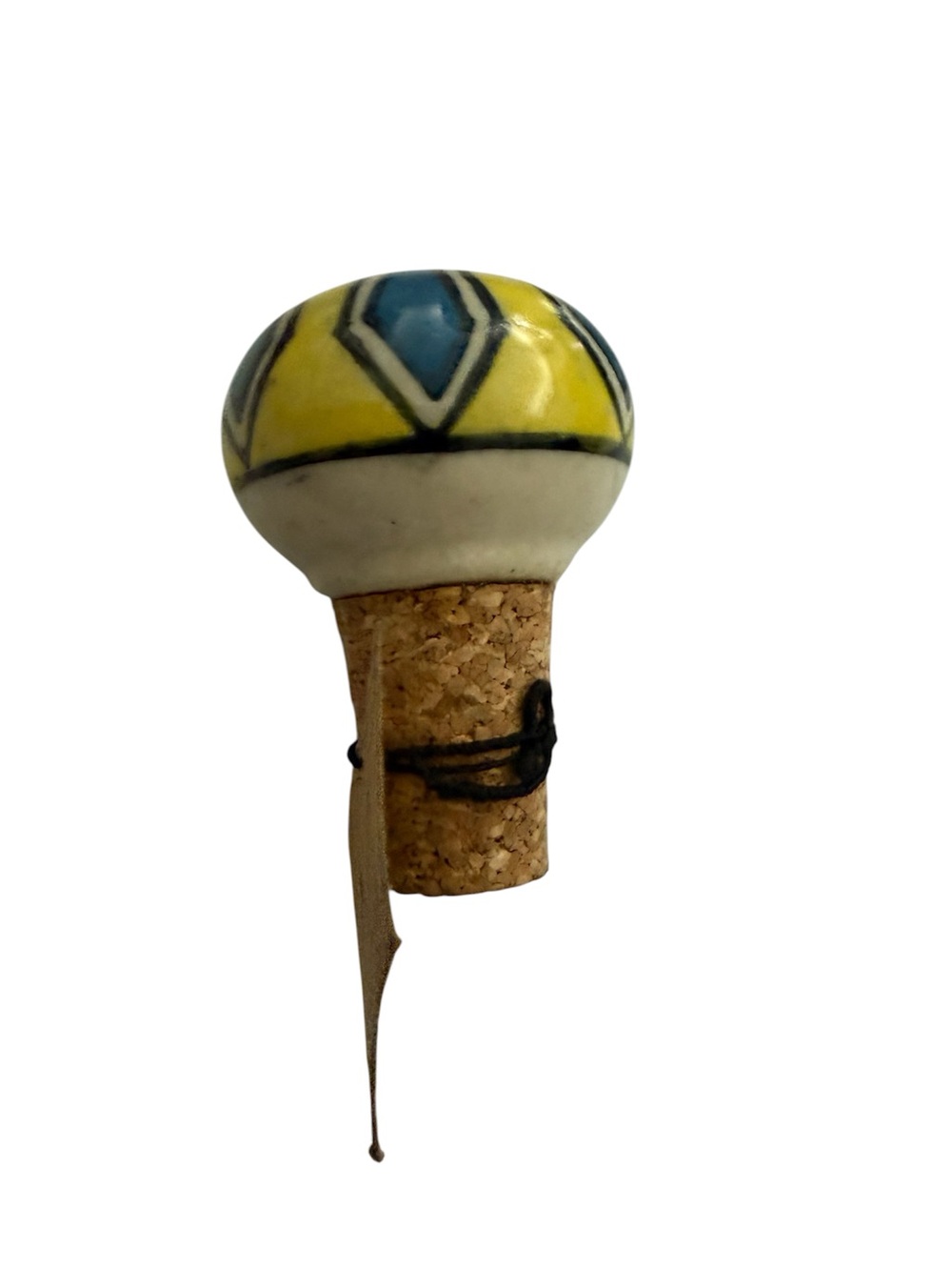 Mosaic Hand Painted Wine Stopper